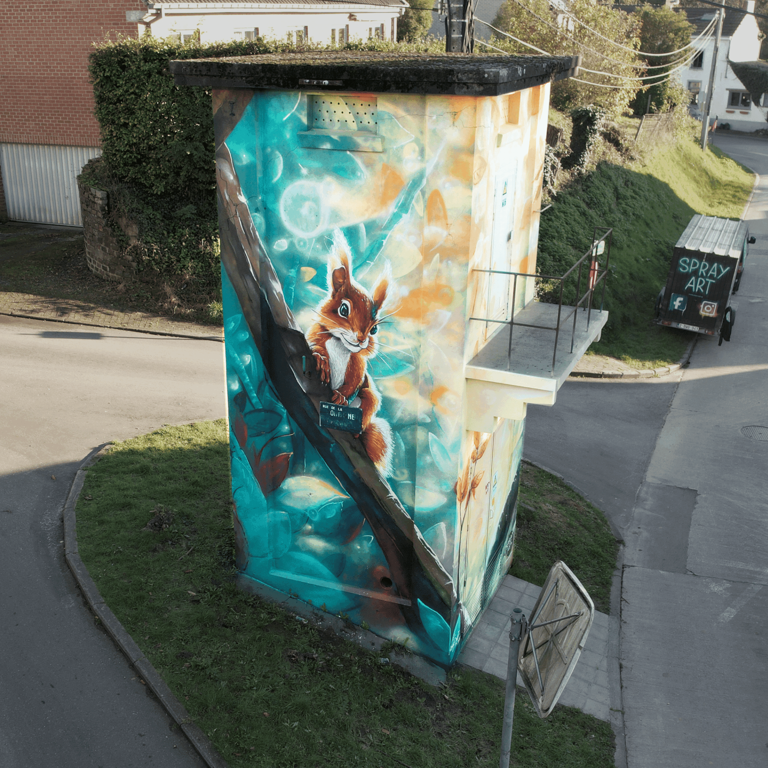 Cabine haute tension